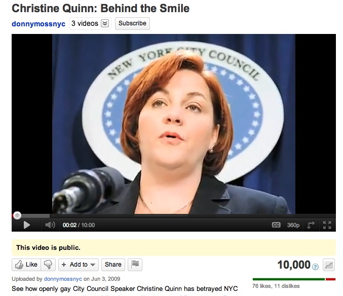 Christine Quinn: Behind the Smile